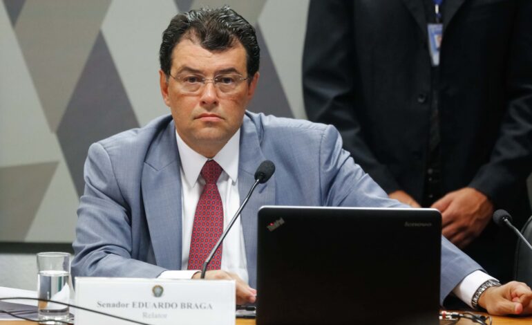 Eduardo Braga é excluído do G7 da CPI da Covid