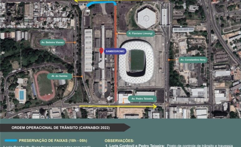 Prefeitura de Manaus organiza trânsito para o ‘Carnaboi’ neste fim de semana
