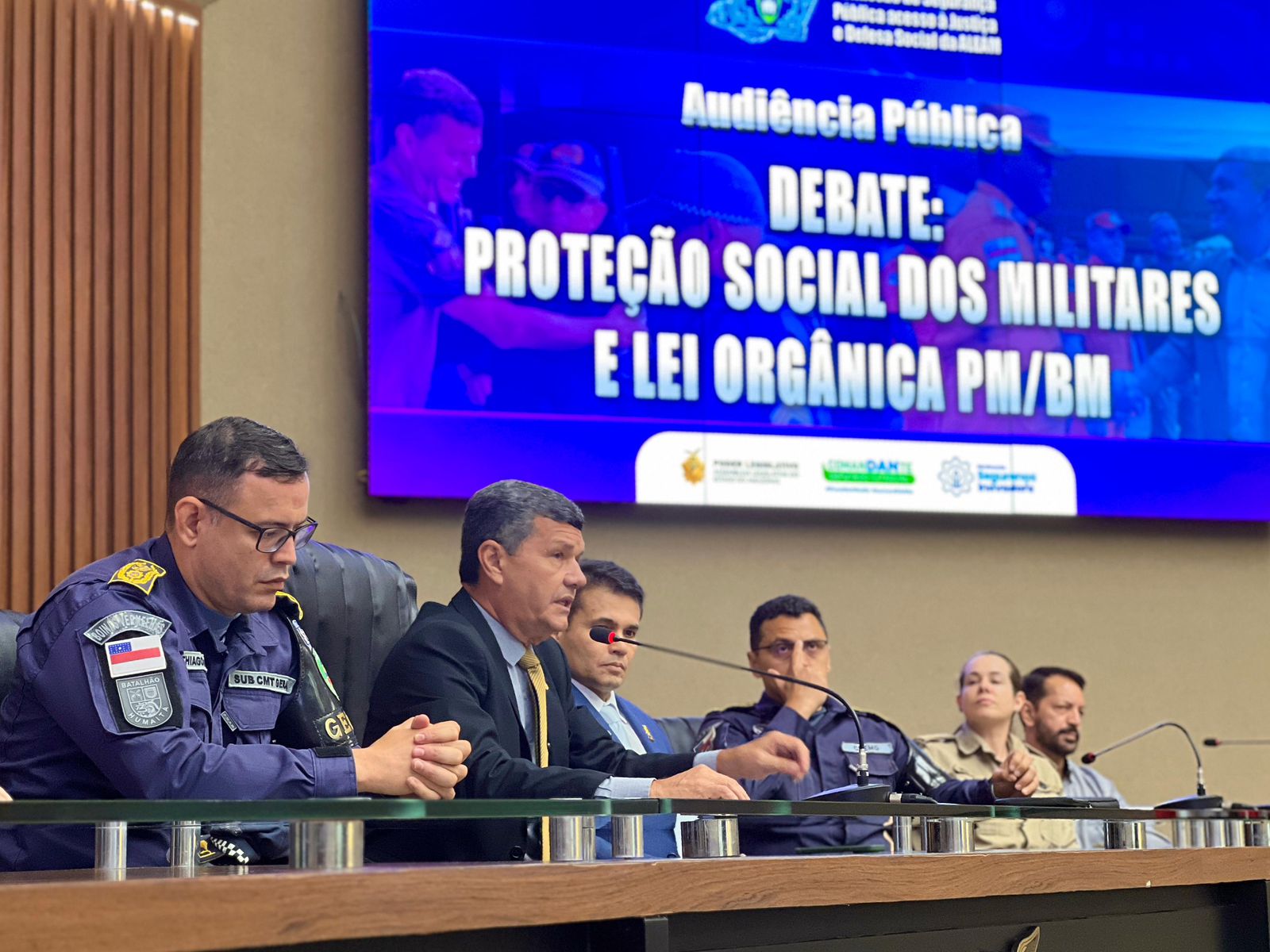 Assembleia discute Lei das PMs e Bombeiros em audiência liderada por Comandante Dan