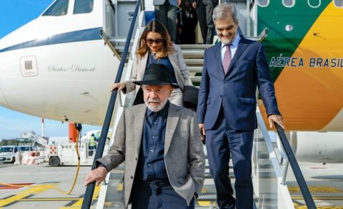 Presidente Lula desembarca em Roma para participar do Fórum Mundial da Alimentação da FAO - Foto: Reprodução/ Ricardo Stuckert/PR / Ag6encia Brasil