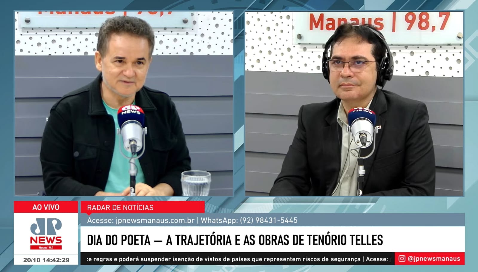Tenório Telles: “A luta do poeta é encontrar a palavra certa”
